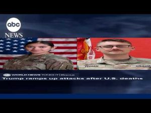 Read more about the article Trump ramps up attacks on Iran after deaths of U.S. soldiers
