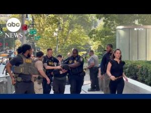 Read more about the article Suspect allegedly sets off ‘incendiary device’ outside NYC federal building