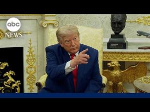 Read more about the article Trump says Iran ‘desperately’ wants to meet for ceasefire talks amid new strikes