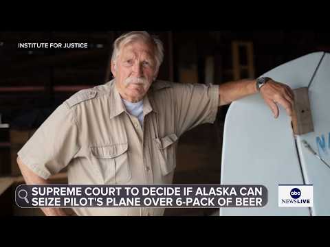 Read more about the article Supreme Court to decide if Alaska can seize pilot’s plane over six-pack of beer