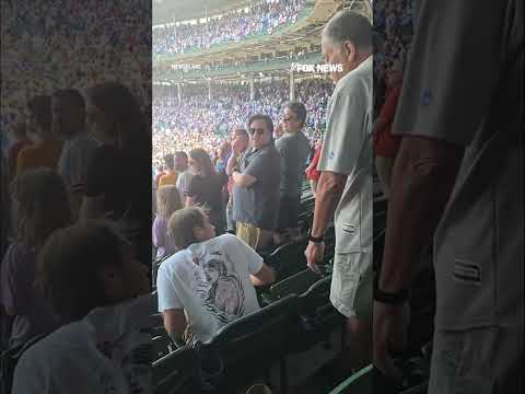 You are currently viewing WATCH: Cubs fan SLAPS spectator during national anthem