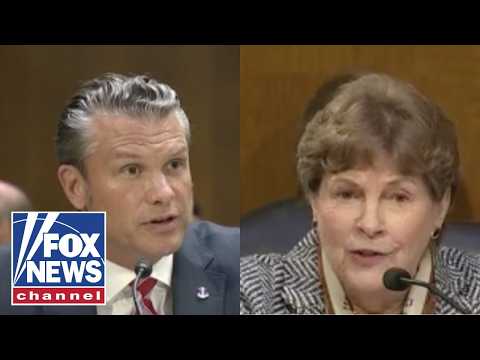 Read more about the article Secretary Hegseth tells Democratic senator to have ‘some perspective’ on conflict with Iran