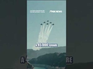 Read more about the article US Air Force Thunderbirds perform fly over at Hoover Dam #shorts #us #news #foxnews #USAirForce