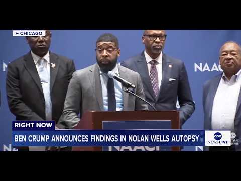 Read more about the article Attorney Ben Crump announces preliminary findings in independent autopsy of Nolan Wells: LIVE