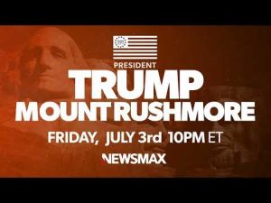 Read more about the article FRIDAY: President Trump LIVE from Mount Rushmore, 10 PM ET on NEWSMAX