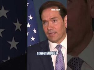 Read more about the article Rubio WARNS Iran is ‘not serious’ about talks #foxnews #news #shorts #iran #military