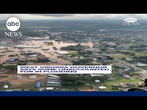 Read more about the article West Virginia governor says some unaccounted for in flooding