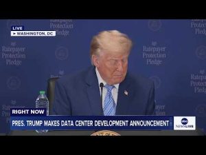 Read more about the article President Trump makes data center development announcement