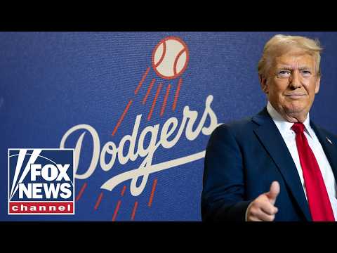 Read more about the article WATCH LIVE: President Trump hosts World Series champion LA Dodgers at White House