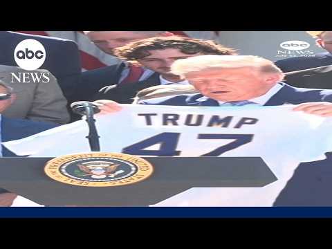 You are currently viewing World Series champion Los Angeles Dodgers visit the White House