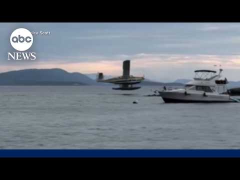 Read more about the article Video shows seaplane crash off Washington state