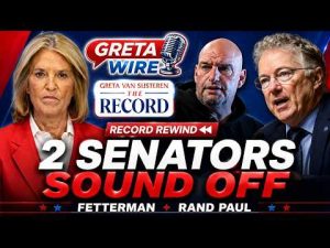 Read more about the article RECORD REWIND: Fetterman Blasts “Total Clown” Mamdani, Rand Paul Exposes Wuhan Cover-Up | Greta Wire