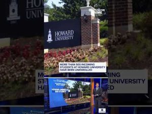 Read more about the article Students lose spots at Howard University over tuition payments weeks before classes