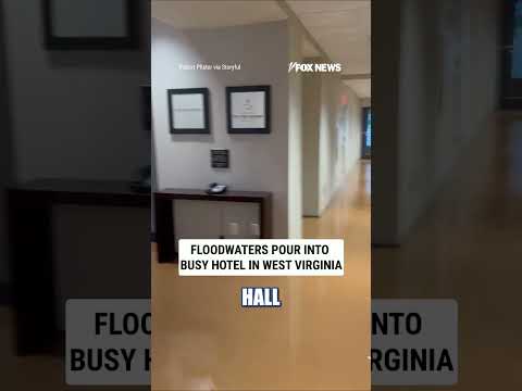 Read more about the article Floodwaters POUR into busy West Virginia hotel #foxnews #news #us #fox