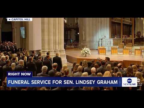You are currently viewing Funeral service for Sen. Lindsey Graham at the National Cathedral: LIVE
