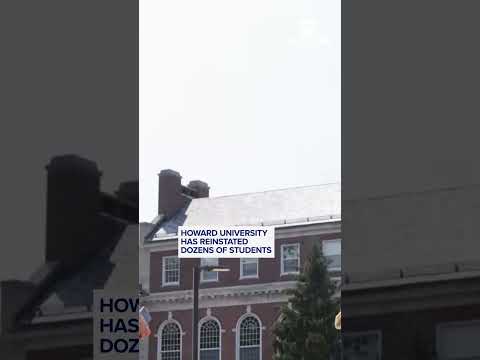 Read more about the article Howard University reinstates dozens of students
