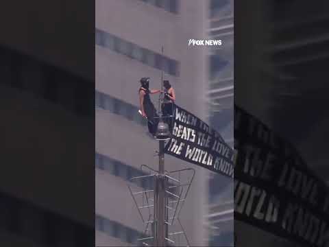 Read more about the article They climbed one of the most iconic skyscrapers… now they face a long list of charges