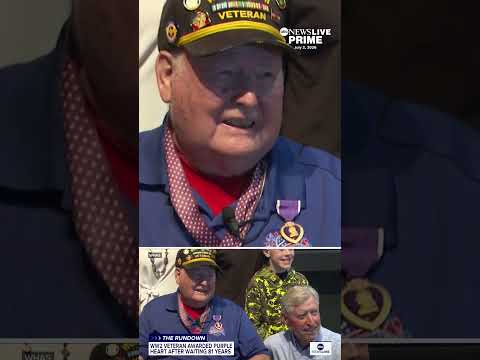 Read more about the article 81 years after he was wounded in World War II, a Kentucky veteran received the Purple Heart