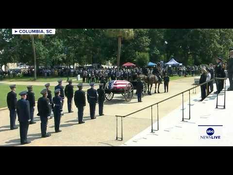 Read more about the article Funeral procession for Sen. Lindsey Graham in Columbia, SC: LIVE