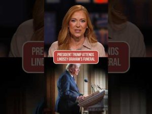 Read more about the article Trump tells Classic Story at Lindsey Graham’s Funeral
