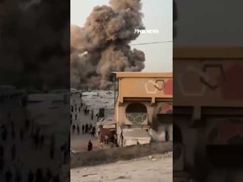 You are currently viewing Israeli airstrike SLAMS Gaza City mosque #shorts #foxnews #news #us