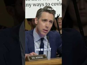 Read more about the article Hawley calls out Dr. Fauci for ‘cash prizes’ during COVID pandemic #foxnews #news #us #fox