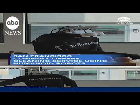 Read more about the article San Francisco company offers cleaning service using humanoid robots