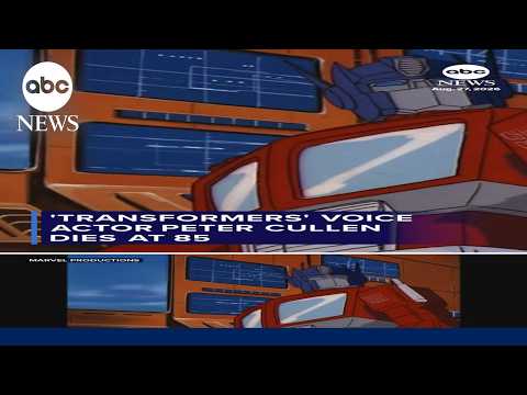 Read more about the article ‘Transformers’ voice actor Peter Cullen dies at 85