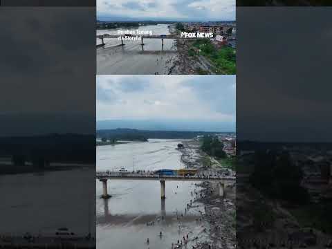 Read more about the article Video shows aftermath of Nepal’s devastating flash floods #shorts
