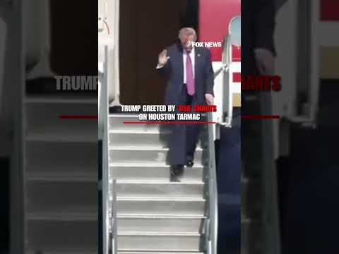 Read more about the article Trump greeted with ‘USA’ chants in Texas #shorts
