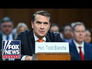 Read more about the article WATCH LIVE: Todd Blanche faces PIVOTAL Senate committee vote