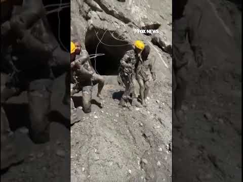 Read more about the article WATCH: Rescuers crawl through mud to save workers trapped in Nepal tunnel #shorts #foxnews