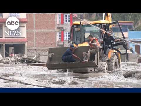 Read more about the article Death toll rises as rescuers search for victims of Nepal flood