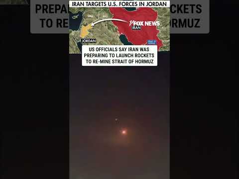 Read more about the article US officials say Iran was PREPARING to launch rockets to re-mine Strait of Hormuz #shorts #foxnews
