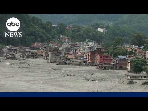 Read more about the article Race against time to rescue thousands after deadly Nepal-Tibet flooding