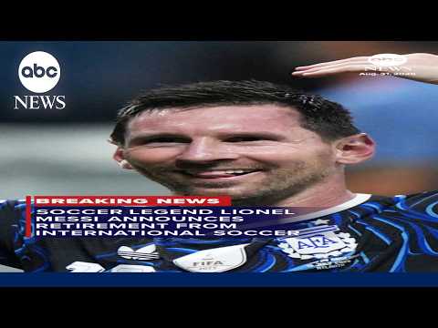 Read more about the article Lionel Messi announces retirement from Argentina national team
