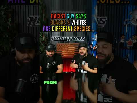 Read more about the article Black Dude Says Whites And Blacks Are A “Different Species”…