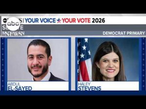 Read more about the article Rift between progressive, moderate Democrats in Michigan primary