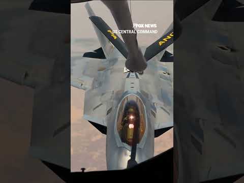 Read more about the article CENTCOM shares NEW video of F-22 stealth fighter refueling #foxnews #news #shorts #military
