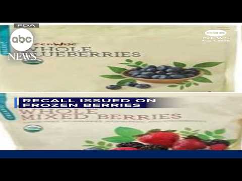 Read more about the article Recall issued on frozen berries