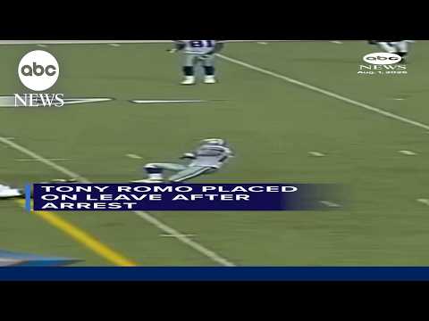 You are currently viewing Tony Romo placed on leave after arrest