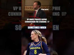 Read more about the article Vance PRAISES Sophie Cunningham for standing up for women’s sports #shorts #us #news #foxnews