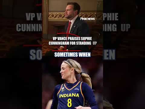 Read more about the article Vance PRAISES Sophie Cunningham for standing up for women’s sports #shorts #us #news #foxnews