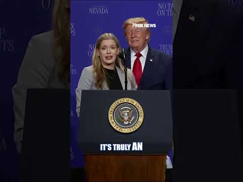 Read more about the article Donald Trump mocks Joe Biden after chasing toddler on stage #shorts #us #news #foxnews
