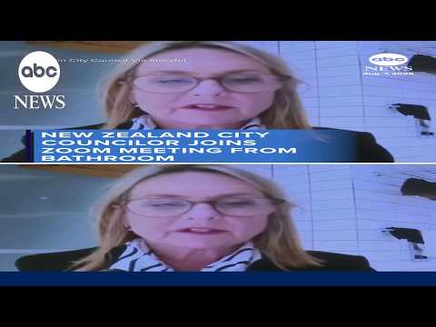 Read more about the article New Zealand city councilor joins Zoom meeting from bathroom