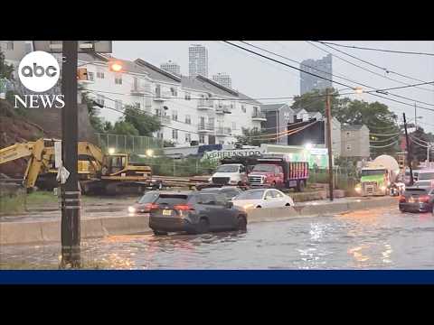 Read more about the article Severe storms and flash flooding threaten East Coast amid heat wave