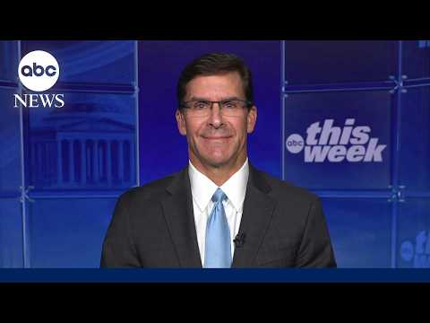 Read more about the article Fmr. Defense Secretary Esper: Iran is ‘confident about their position in the world’