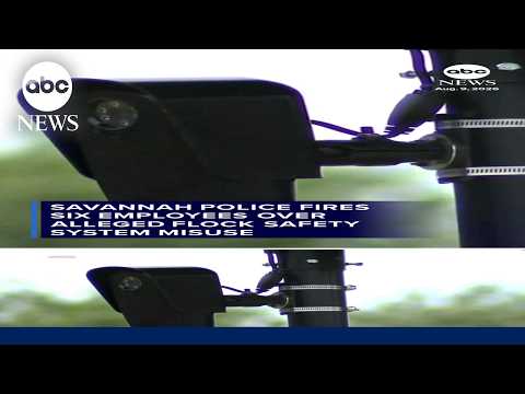 You are currently viewing Savannah police fires 6 employees over alleged Flock safety system misuse