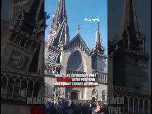 Read more about the article SEE IT: Manizales Cathedral partially collapses after Colombia earthquake #shorts #foxnews