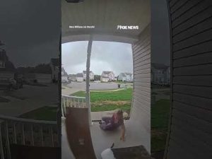 Read more about the article Lightning strike SCARES woman, cat outside Maryland home #shorts #foxnews #us #viral